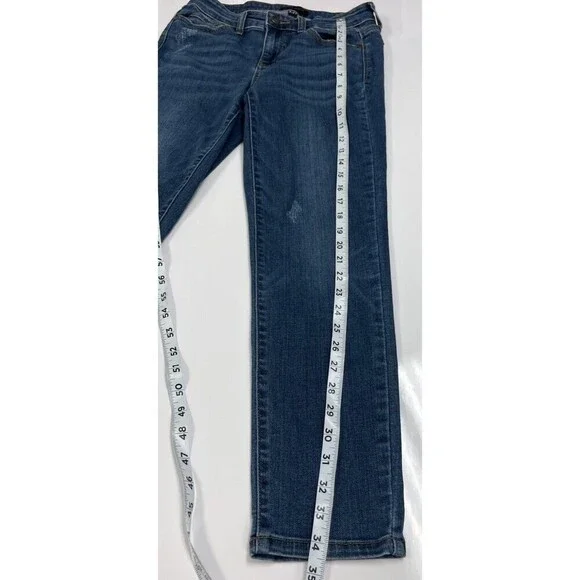 Judy Blue Jeans Mid-Rise Relaxed Fit Women's Dark Wash Curvy Size (5/27) - Picture 8 of 14